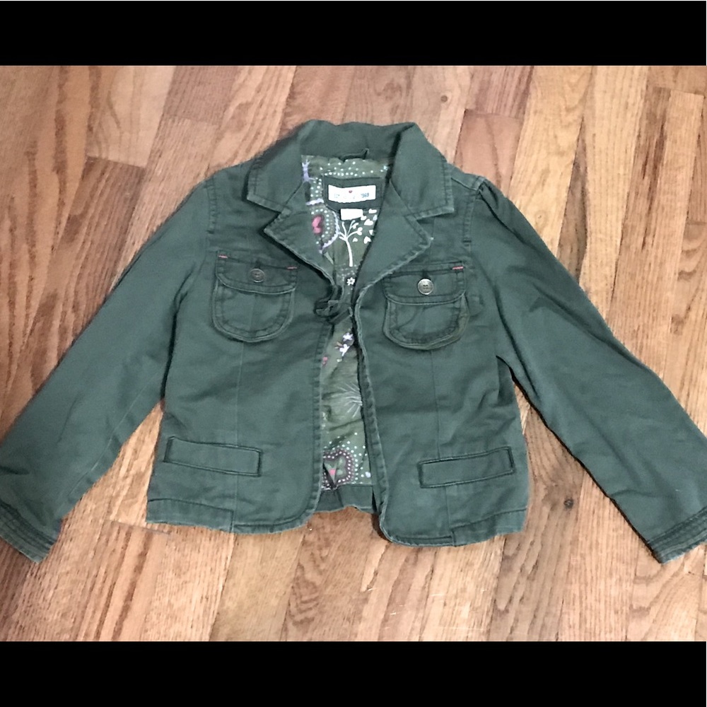 Gap green jacket size 5T